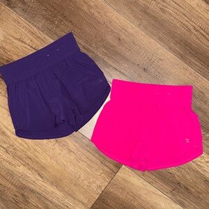 Purple and Pink Athletic Shorts ⚽️